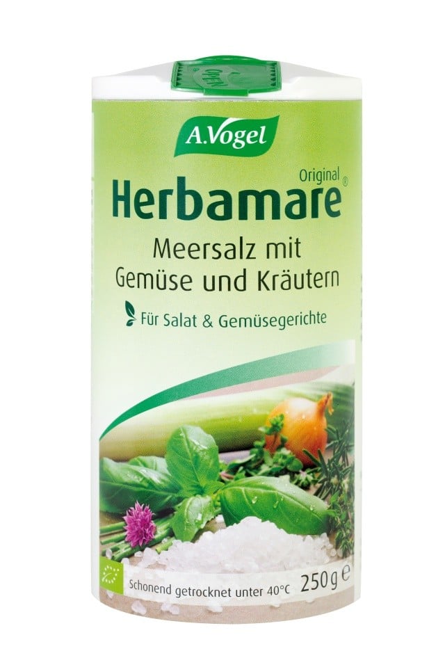 A.Vogel Θαλασσινό Αλάτι Herbamare Original με Λαχανικά, Αρωματικά Βότανα & Φύκη Kelp 250gr