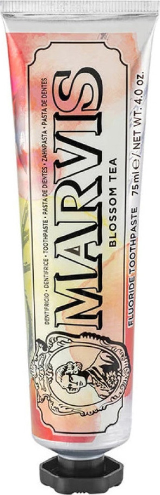 Marvis Blossom Tea Toothpaste Οδοντόκρεμα με Λευκαντική Δράση 75ml