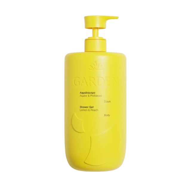 Garden Shower Gel Lemon & Peach Αφρόλουτρο με Άρωμα Λεμόνι & Ροδάκινο &hellip;
