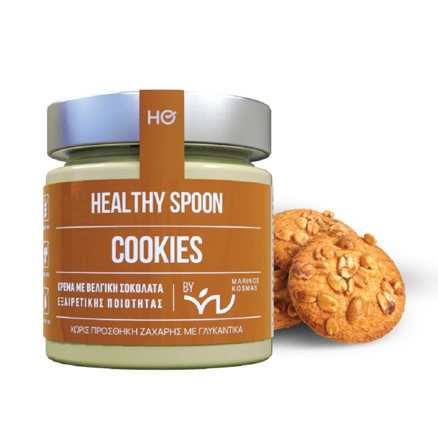 Healthy Spoon Γλυκιά Κρέμα με Γεύση Cookies Χωρίς Ζάχαρη & Γλουτένη 200gr