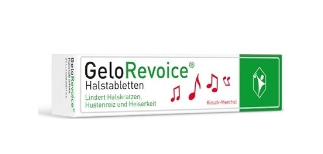 GeloRevoice Παστίλιες για το Λαιμό με Γεύση Κεράσι Μενθόλη 20 Παστίλιε …