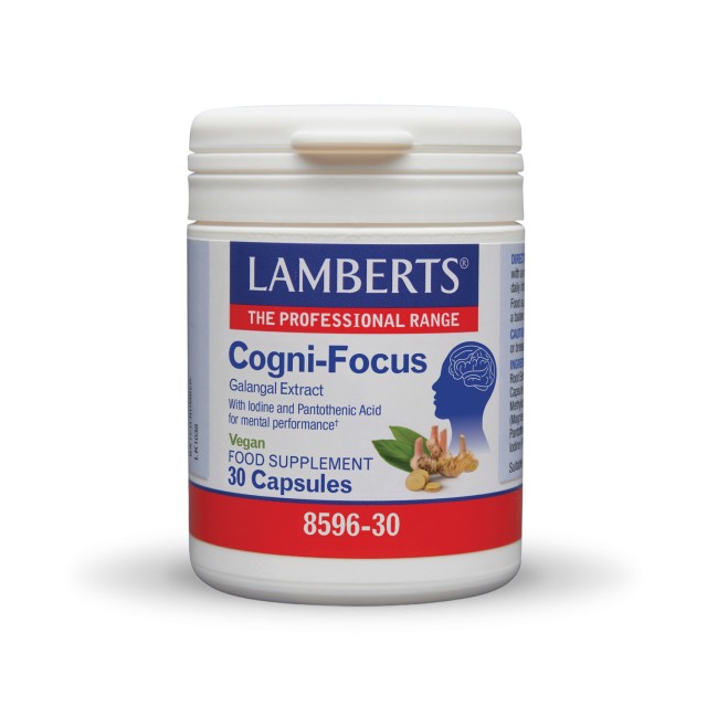 Lamberts Cogni-Focus Yψηλής Ισχύος Τιτλοδοτημένο Εκχύλισμα Alpinia Gal …