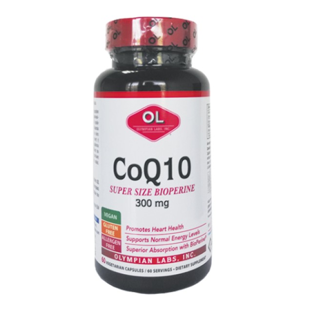 Olympian Labs Συνένζυμο CoQ 10 300mg 60 Φυτικές Κάψουλες Olympian Labs Συνένζυμο CoQ 10 300mg 60 Φυτικές Κάψουλες
