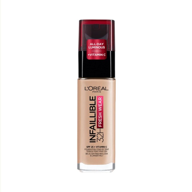 LOreal Paris Infaillible Fresh Wear 32H SPF25 + Vitamin C Foundation 1 …