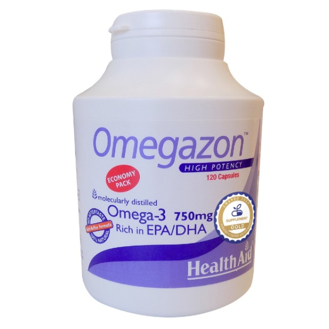 Health Aid Omegazon Συμπλήρωμα Διατροφής με Ωμέγα-3 Λιπαρά Οξέα για … Health Aid Omegazon Συμπλήρωμα Διατροφής με Ωμέγα-3 Λιπαρά Οξέα για …