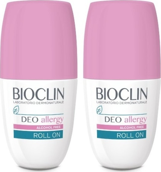 Bioclin PROMO Deo Allergy Alcohol Free Roll On με Ξυλιτόλη 2x50ml