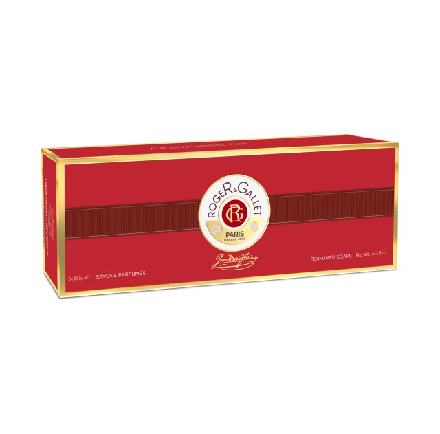 Roger & Gallet Jean Marie Farina Savon Frais Coffret Perfumed Soap Pac …