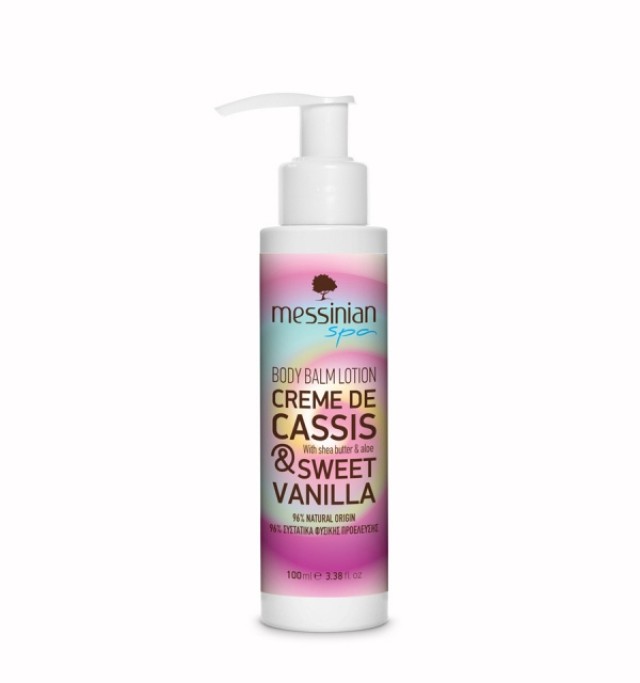 Messinian Spa Body Balm Creme De Cassis & Sweet Vanilla Ενυδατικό Γαλά &hellip;