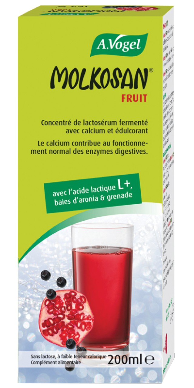 A.Vogel Συμπυκνωμένος Ορός Γάλακτος Molkosan Fruit για το Πεπτικό Σύστ …