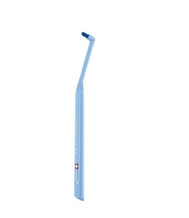 Curaprox CS 1009 Single Οδοντόβουρτσα Μονοθύσανη Γαλάζιο με Μπλε Ίνες 1 τεμάχιο