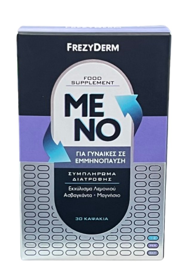 Frezyderm Meno Συμπλήρωμα Διατροφής για Γυναίκες στην Εμμηνόπαυση 30 Κ …