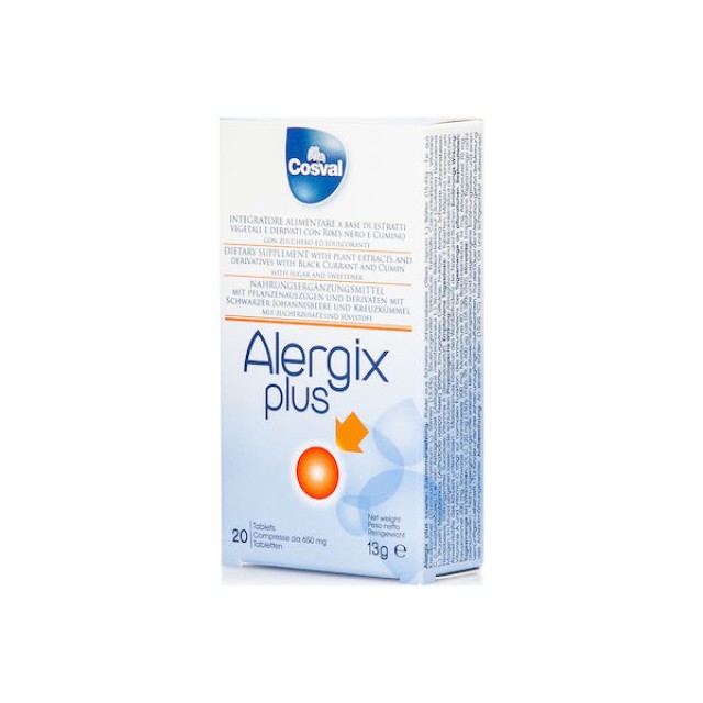 Cosval Allergix Plus, 20 tabs