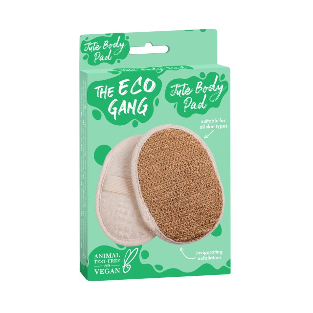 The Eco Gang Body Pad Σφουγγάρι Σώματος από Γιούτα για Όλες τις Επιδερ …