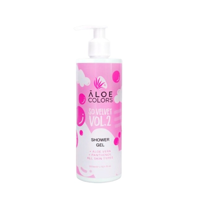 Aloe Colors So Velvet Vol.2 Shower Gel Ενυδατικό Αφρόλουτρο 300ml