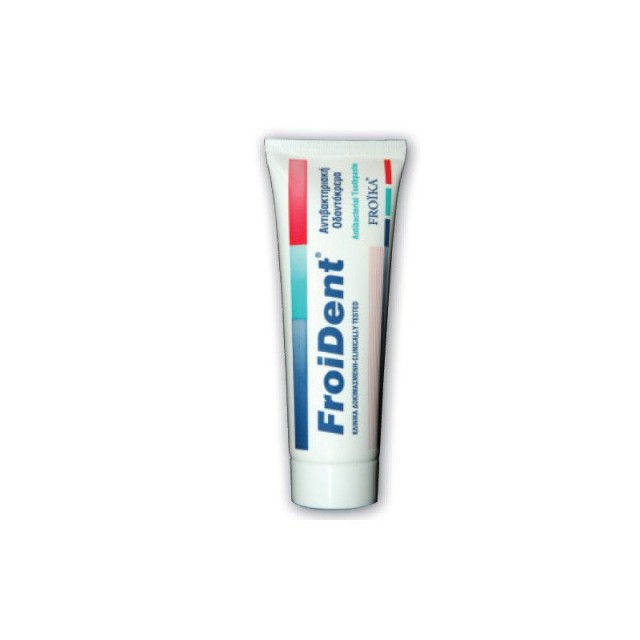 Froika FROIDENT Toothpaste, 75ml : Οδοντόκρεμα κατά της μικροβιακής πλ …