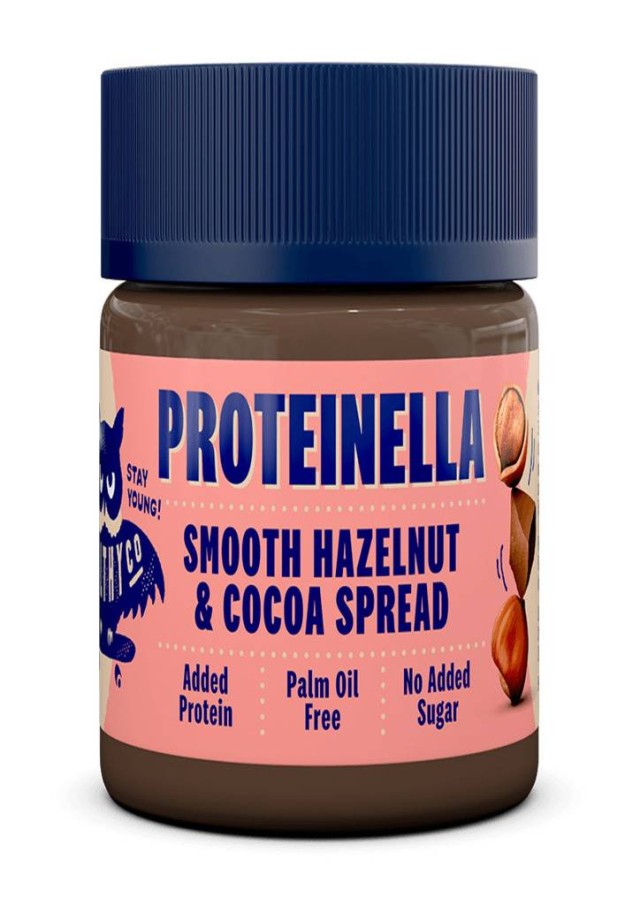 Healthy Co Proteinella Hazelnut Κρέμα (Spread) Φουντουκιού με Κακάο Εμπλουτισμένη με Πρωτεΐνη 200gr