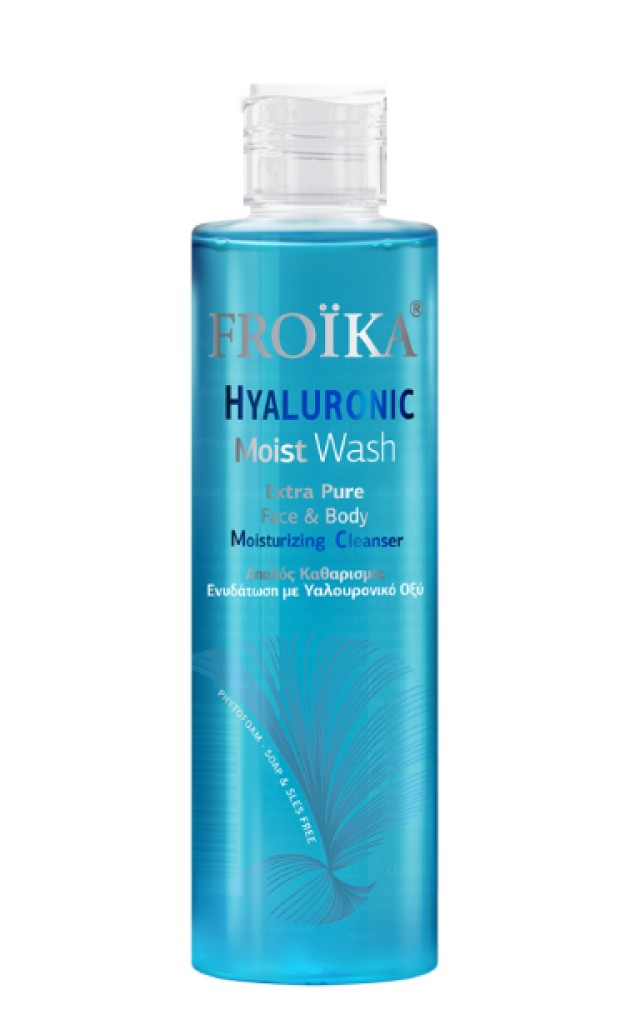 Froika Hyaluronic Moist Wash Αφρίζον, Ενυδατικό Υγρό Καθαρισμού … Froika Hyaluronic Moist Wash Αφρίζον, Ενυδατικό Υγρό Καθαρισμού …