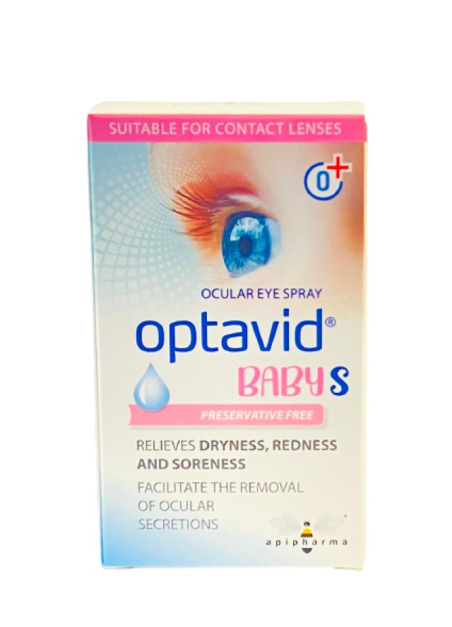 Uplab Optavid Baby S Eye Drops Κολλύριο Κατά της Ξηρότητας 10ml