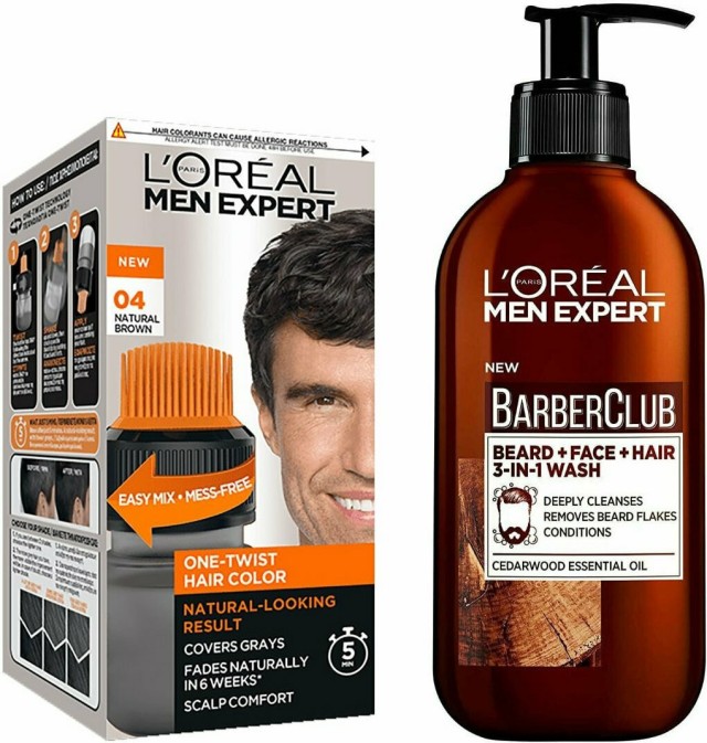 L’Oreal Paris Bundle One Twist Men Expert No4 Natural Brown Ανδρική Βα … L’Oreal Paris Bundle One Twist Men Expert No4 Natural Brown Ανδρική Βα …