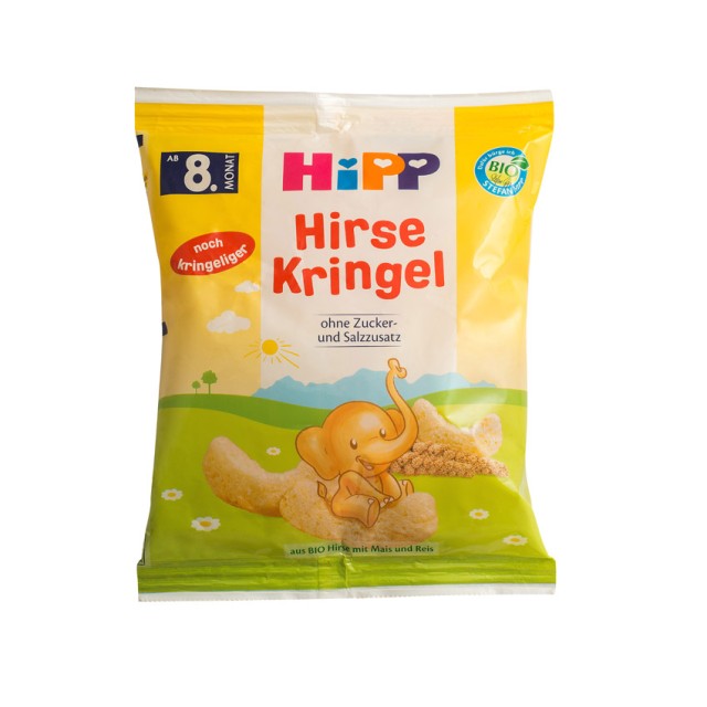 Hipp BIO Γαριδάκια από Κεχρί από τον 8ο Μήνα 30gr