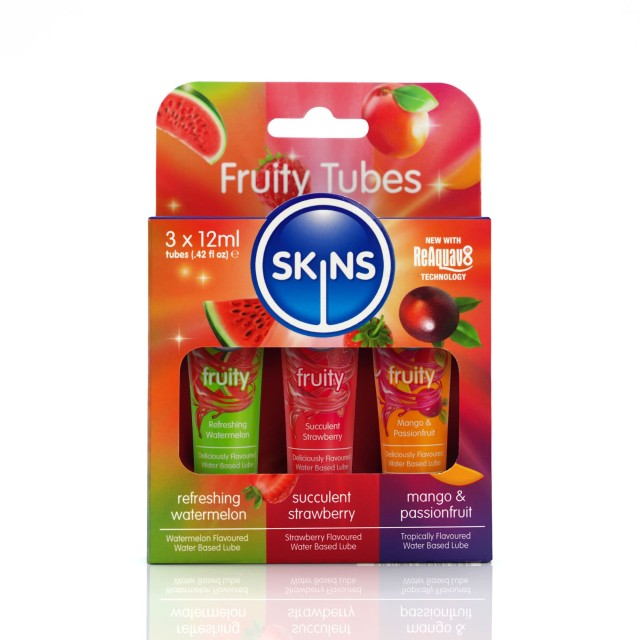 Skins PROMO Fruity Lubes Σωληνάρια Λιπαντικών 3 Διαφορετικές Συνθέσεις &hellip;