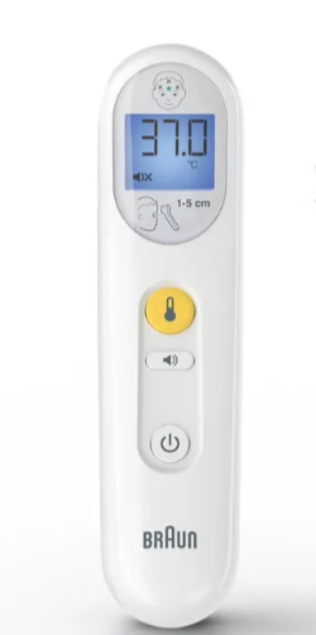 Braun Sensian 3 Θερμόμετρο Μετώπου για Ανέπαφη Μέτρηση Λευκό 1 Τεμάχιο &hellip;