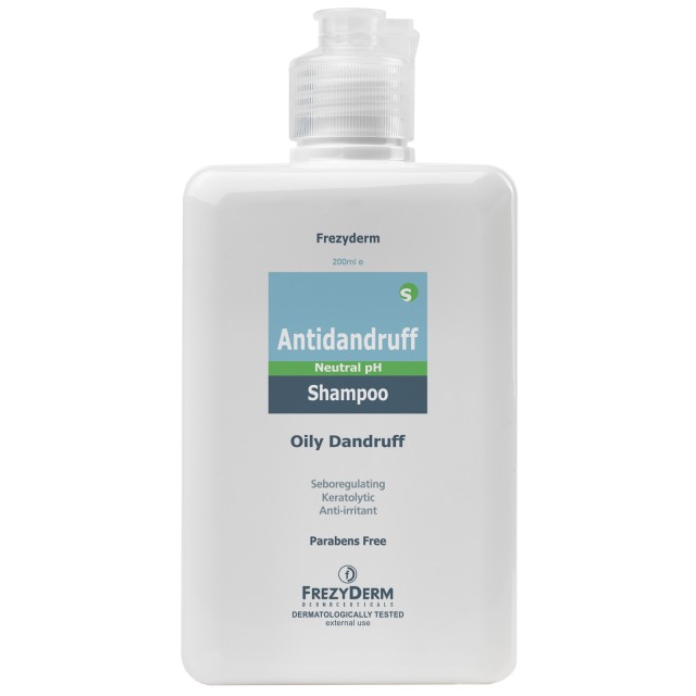 Frezyderm Antidandruff Shampoo Σαμπουάν Κατά της Λιπαρής Πιτυρίδας 200 …