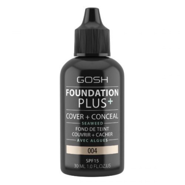 Gosh Foundation Plus+ Natural 04, 30ml