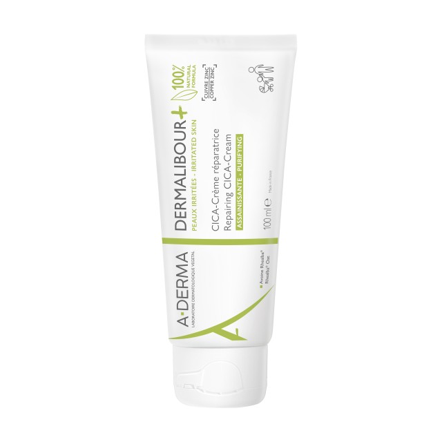 A-Derma Dermalibour+ Επανορθωτική Eξυγιαντική Cica Κρέμα για Πρόσωπο & …