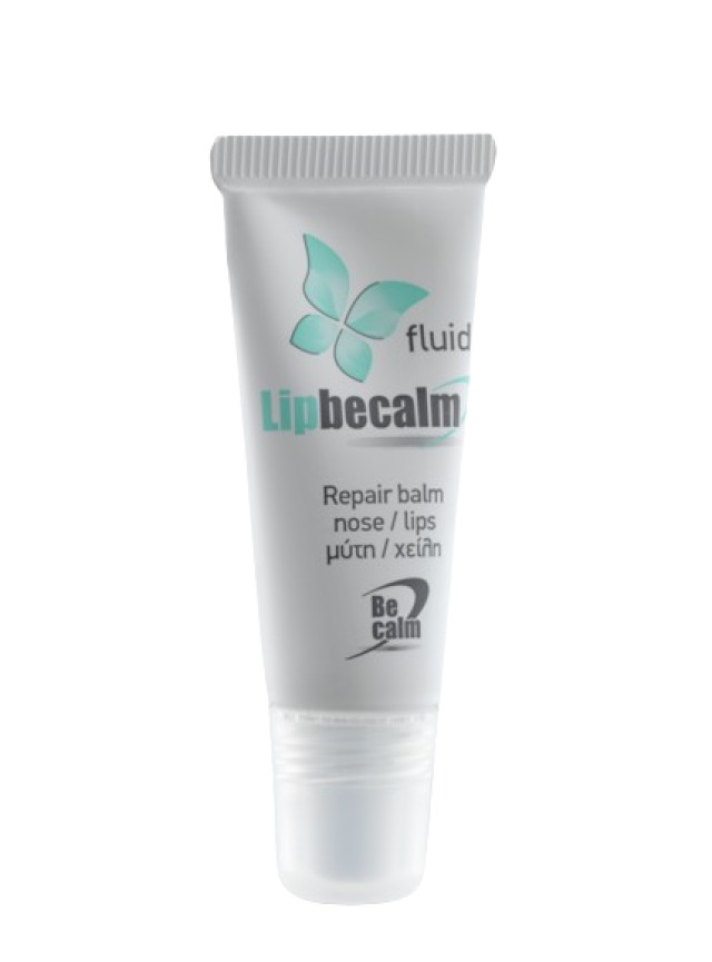 Be Calm Lipbecalm Repair Balm Fluid Επανορθωτικό Βάλσαμο για Μύτη & Χε …