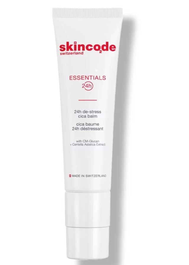 Skincode 24h De-Stress Cica Balm, Καταπραϋντική Κρέμα για Περιποίηση Ξηρού, Αφυδατωμένου ή Ερεθισμένου Δέρματος 50ml