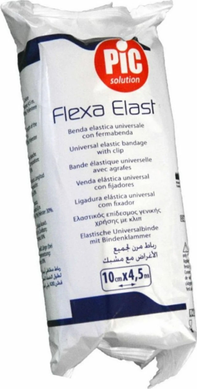 Pic Solution Flexa Elast, Ελαστικός Επίδεσμος Στήριξης 10cm x 4.5m, 1 … Pic Solution Flexa Elast, Ελαστικός Επίδεσμος Στήριξης 10cm x 4.5m, 1 …