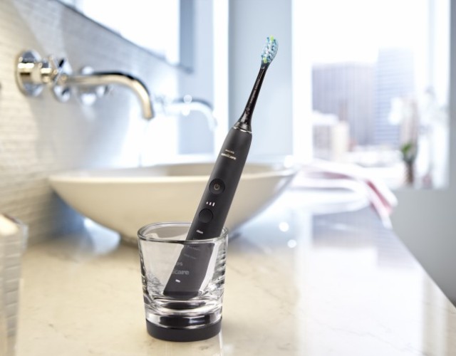 Philips Diamond Clean 9000 Toothbrush Black Ηλεκτρική Οδοντόβουρτσα [HX9911/09] 1 Τεμάχιο