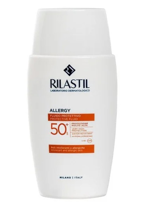 Rilastil Allergy SPF50+ Protective Fluid Προστατευτικό Γαλάκτωμα για Φωτοευαίσθητες με Τάση Αλλεργίας Επιδερμίδες 50ml