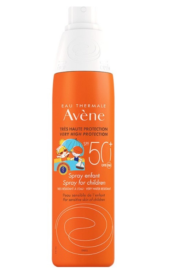 Avene Spray Enfant SPF50+ Παιδικό Αντηλιακό Σπρέι για Πρόσωπο - Σώμα 200ml