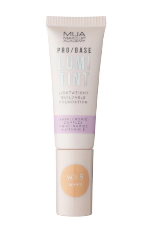MUA Pro Base Lumi Tint W3.5 Foundation Νέας Γενιάς με Skincare Δράση 3 … MUA Pro Base Lumi Tint W3.5 Foundation Νέας Γενιάς με Skincare Δράση 3 …