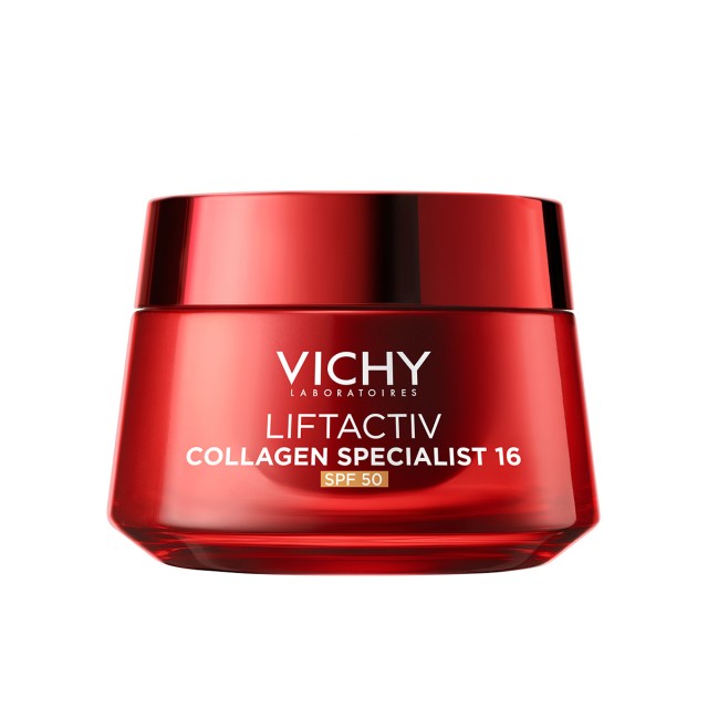 Vichy Liftactiv Collagen Specialist 16 Κρέμα Ημέρας με SPF50 Ενισχύει &hellip;