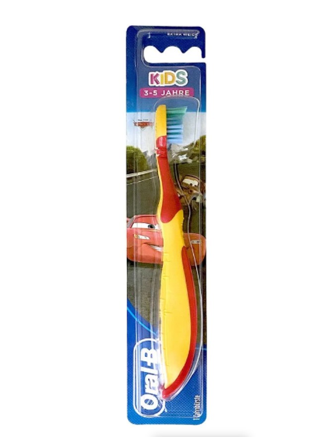 Oral B Kids Παιδική Οδοντόβουρτσα με τους Ήρωες από την Ταινία Cars Κό …