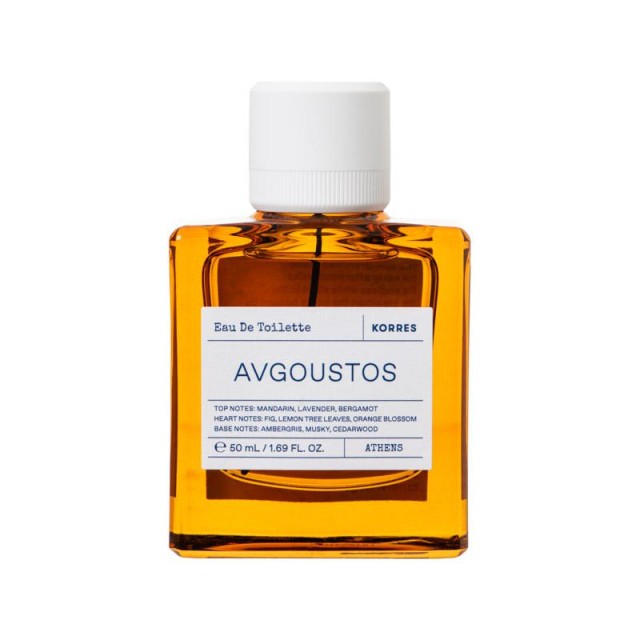 Korres Avgoustos Eau De Toilette Γυναικείο Άρωμα 50ml Korres Avgoustos Eau De Toilette Γυναικείο Άρωμα 50ml