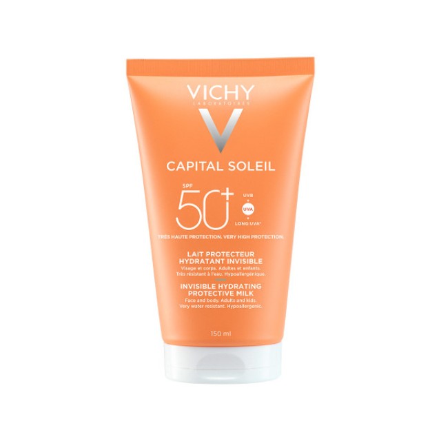 Vichy Capital Soleil SPF50+ Αόρατο Ενυδατικό Αντηλιακό Γαλάκτωμα Προσώ &hellip;