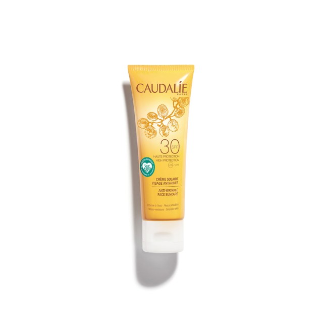 Caudalie Anti Wrinkle Face Suncare SPF30 Αντηλιακή Αντιγηραντική Κρέμα Προσώπου με Δείκτη Προστασίας 50ml