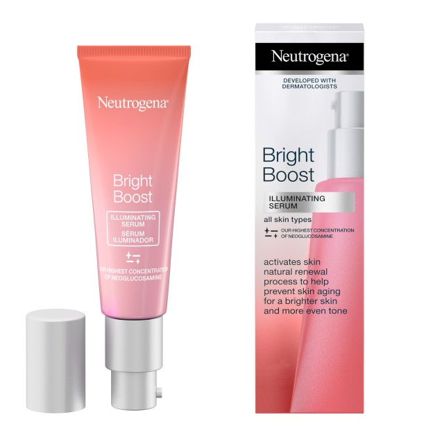 Neutrogena® Bright Boost Serum Ορός Προσώπου Λάμψης και Αντιγήρανσης γ …