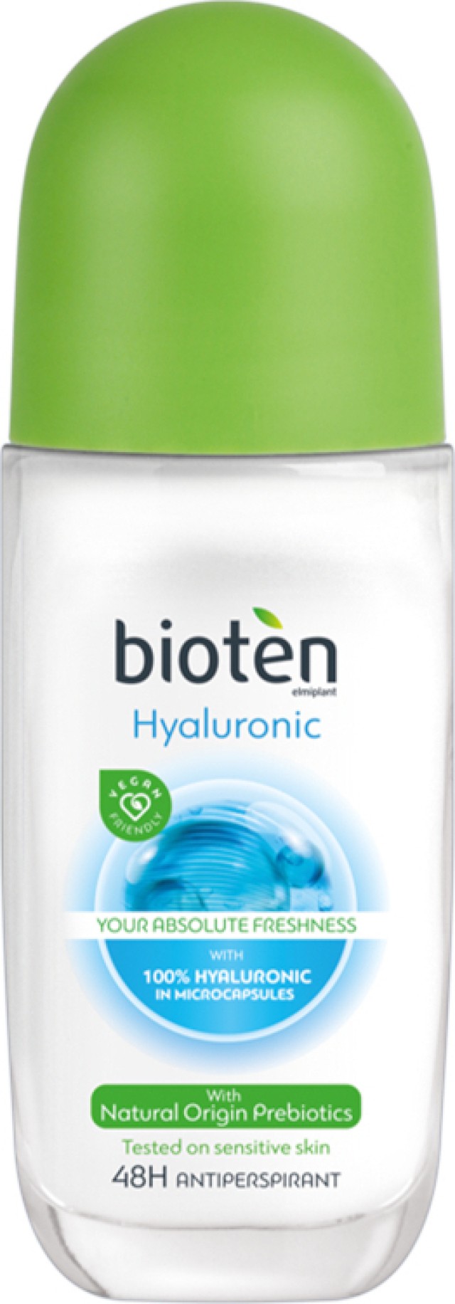 Bioten Hyaluronic Γυναικείο Αποσμητικό Roll on 48ωρης Ενυδάτωσης 50ml
