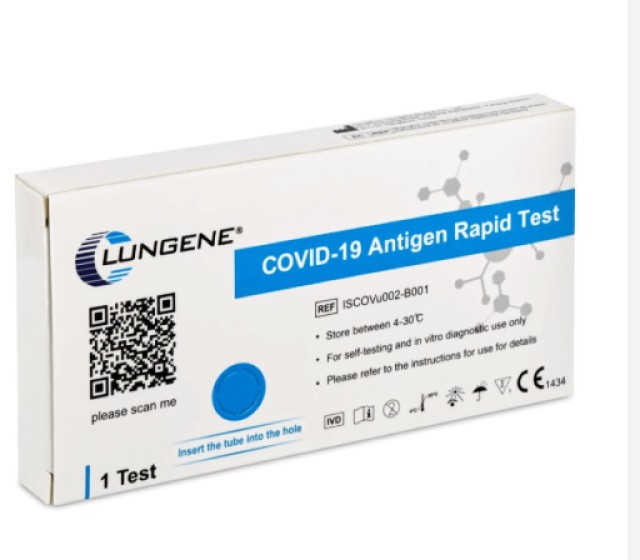 Clungene Lungene Rapid Test Covid 19 Διαγνωστικό Τεστ Ταχείας Ανίχνευσ &hellip;