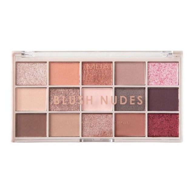 Mua Παλέτα Σκιών 15 Shade Blush Nudes, 12g Mua Παλέτα Σκιών 15 Shade Blush Nudes, 12g