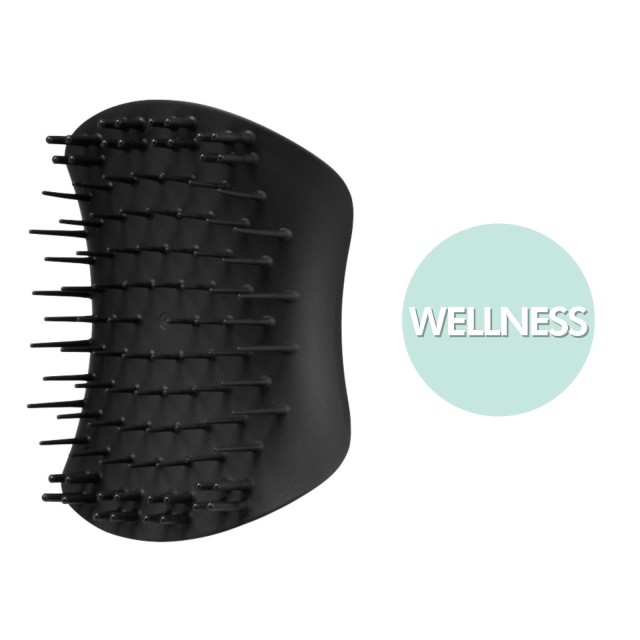 Tangle Teezer Scalp Brush Onyx Black Βούρτσα για Απολέπιση & Αναζωογόν …