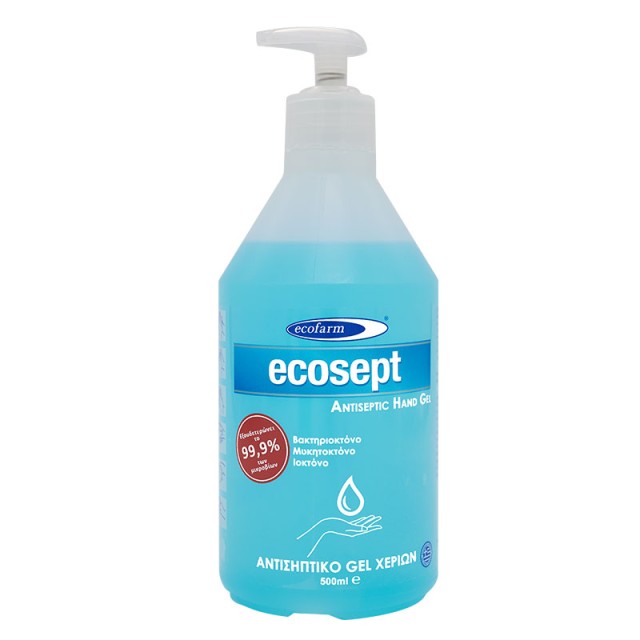 Ecofarm Ecosept Antiseptic Hand Αντισηπτικό Gel Χεριών με 70% v/v Αιθυ …