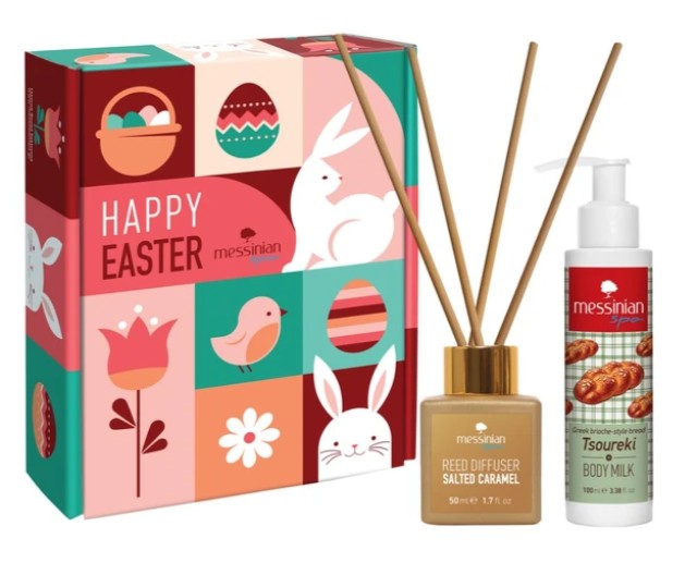 Messinian Spa PROMO Spread The Scent Reed Diffuser Salted Caramel Αρωμ … Messinian Spa PROMO Spread The Scent Reed Diffuser Salted Caramel Αρωμ …