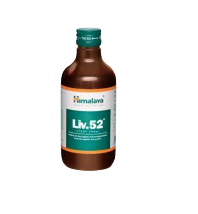 Himalaya Liv 52 Syrup Συμπλήρωμα Διατροφής για την Καλή Λειτουργία του Ήπατος 200ml