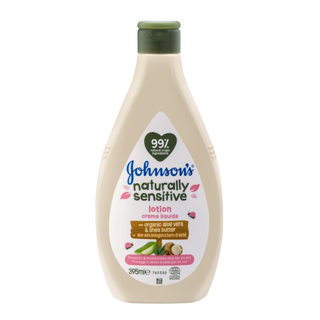Johnson’s® Naturally Sensitive Λοσιόν 99% Φυσικής Προέλευσης για Προστ … Johnson’s® Naturally Sensitive Λοσιόν 99% Φυσικής Προέλευσης για Προστ …